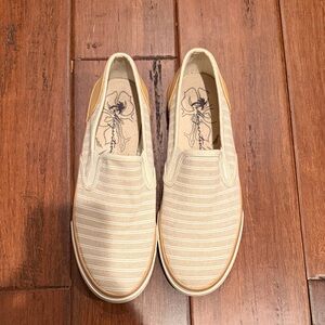 Stylish Beige Slip-On Women’s Shoes